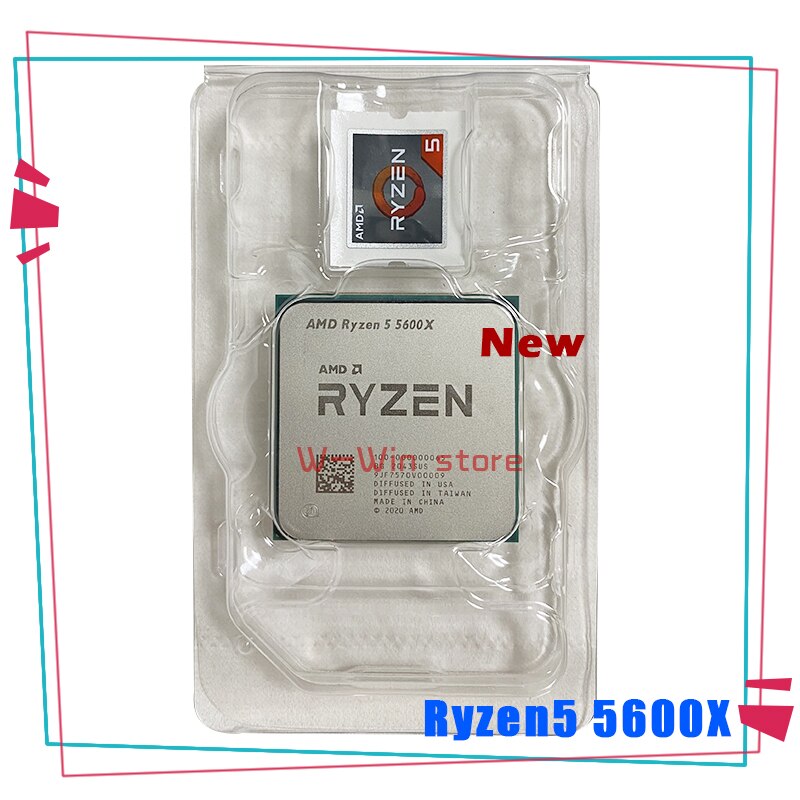 AMD Ryzen 5 5600X R5 5600X, 3.7 GHz, 6 ھ 12 , ..